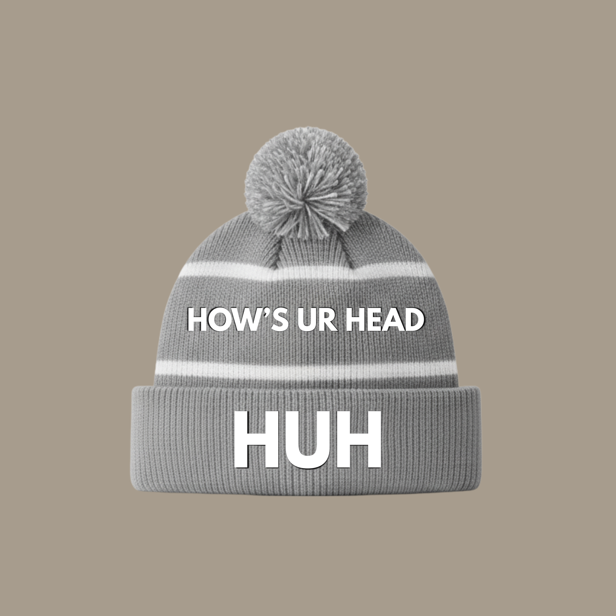 HUH Bobble Hats