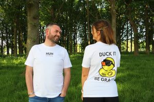 DUCK IT T-Shirt White - Coming soon! - HUHClothing